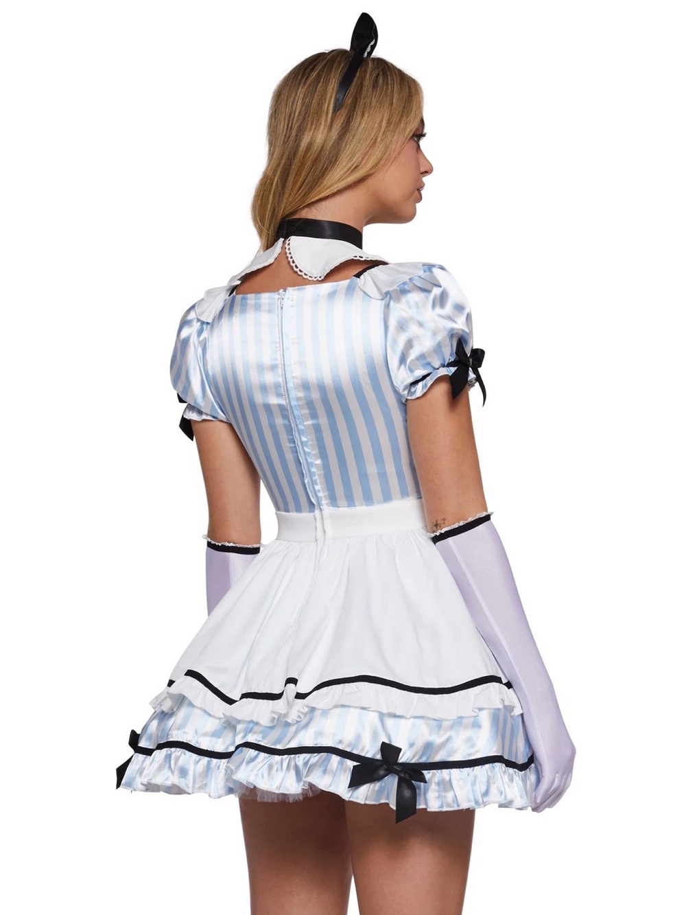 Dolls Kill Alice in Wonderland Costume Dress with Accessories - Picture 3 of 13